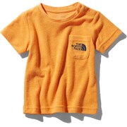 ショートスリーブパイルポケットティー B S/S Pile Pocket Tee NTB32036 フレームオレンジ(FO) 80サイズ [アウトドア トップス ベビー]