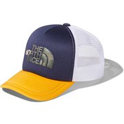 ロゴメッシュキャップ Kids' Logo Mesh Cap NNJ01911 (NO)アーバンネイビー×フレームオレンジ KMサイズ [アウトドア 帽子 キッズ]