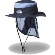 ノベルティサンシールドハット Kids' Novelty Sunshield Hat (NH)アーバンネイビー×クライミングホールド KMサイズ [アウトドア 小物 キッズ]
