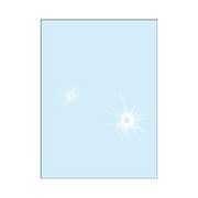 ブロッコリースリーブプロテクター 世界の文様 銃痕 リバイバル [トレーディングカード用品]