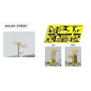 AHLAH370020 アメリカ海軍 航空母艦 キティーホーク マスト アップグレードセット トランぺッター用 [1/700スケール エッチングパーツ]