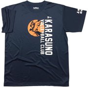 X513-811 32 ハイキュー！！ スポーツＴシャツ 烏野高校 ネイビー Sサイズ [キャラクターグッズ]