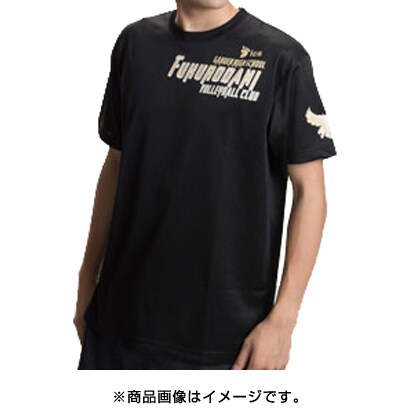 X513 812 40 ハイキュー スポーツｔシャツ 梟谷学園高校 ブラック Sサイズ キャラクターグッズ