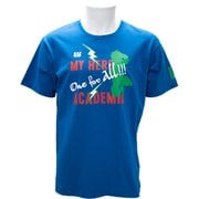 X513-822 22 僕のヒーローアカデミア Tシャツ 緑谷出久 ブルー Lサイズ [キャラクターグッズ]