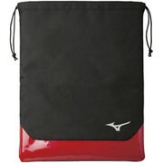 5LJS200200 20 Shoes bag 0962 [シューズ袋 ブラック×レッド]