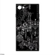 キングダム ハーツ III スクエアスマートフォンケース for iPhone 7 8 シルバー [キャラクターグッズ]