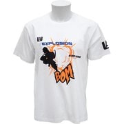 X513-824 00 僕のヒーローアカデミア Tシャツ 爆豪勝巳 ホワイト LLサイズ [キャラクターグッズ]