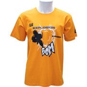 X513-824 14 僕のヒーローアカデミア Tシャツ 爆豪勝巳 オレンジ Sサイズ [キャラクターグッズ]