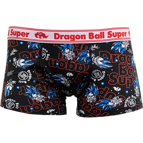 D1313 902 40 ドラゴンボール超 オンライン限定商品 スーパー ボクサーブリーフ キャラクターグッズ Mサイズ ブラック ロゴ柄