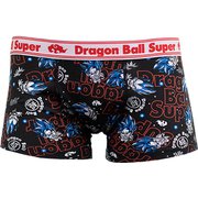 D1313-902 40 ドラゴンボール超（スーパー） ボクサーブリーフ ロゴ柄 ブラック LLサイズ [キャラクターグッズ]