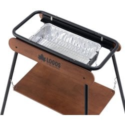 LOGOS - りん　　美品ロゴスアイアンウッドグリル‼️ Amazon | ロゴス(LOGOS) eco-logosave アイアンウッドグリル/80L