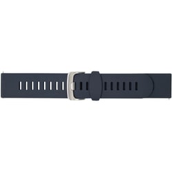 BGLS001DS [時計バンド ウレタン 20mm レバー式バネ棒 ネイビー]