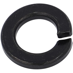 黒亜鉛 ばね座金 2号 M10 入数20入り 368-382