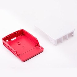 Raspberry Piケース Official for Pi 4 B＋ 赤/白 RPI4-OFCR/W