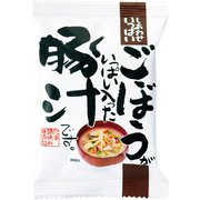 ごぼうがいっぱい入った豚汁