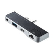 SurfaceGo用USB3.1 Gen1（USB3.0）ハブ USB-3HSS5BK