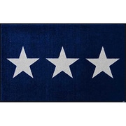 C027B 玄関マット Stars navy 75x120cm AB00402