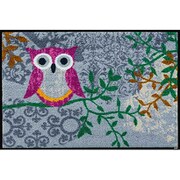 G028A 玄関マット Amalia purple 50x75cm AB00406