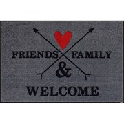 A040A 玄関マット Family & Friends 50x75cm AB00412