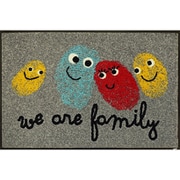 A041A 玄関マット Happy Family 50x75cm AB00413