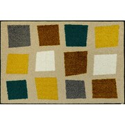 C028A 玄関マット Boxpark gold 50x75cm AB00416