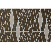 K028A 玄関マット Ampiezza Brown 50x75cm AB00430
