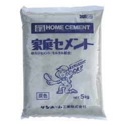 家庭セメント普通モルタル配合 灰5kg CCG5