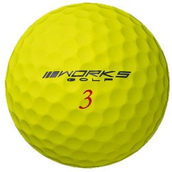 ヨドバシ Com ワークスゴルフ Works Golf 飛匠ボール レッドラベル極 Ye 3p ゴルフボール 1スリーブ3球入り 通販 全品無料配達