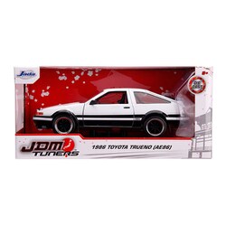 ジェイダトイズ1/24 1986 トヨタ　スプリンタートレノ(AE86) JADA JDM TUNERS 1986 TOYOTA TRUENO AE86 RED 1:24 DIECAST