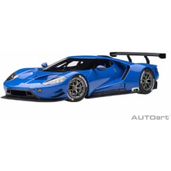 全国無料低価AUTO art 81812 1/18 フォード GT ル・マン （ブルー） レーシングカー