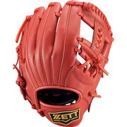 BJGB72030-6400-LH [少年軟式 グラブ グランドヒーロー オールラウンド用 右投げ用 レッド サイズ：M BJGB72030]