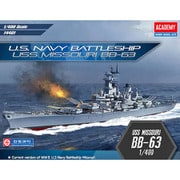 14401 アメリカ海軍 戦艦 BB-63 ミズーリ [1/400スケール プラモデル]