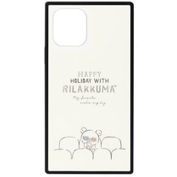 YY03103 [iPhone 11 Pro用 ガラスハイブリッドケース リラックマ/リラックマスタイル（ムービー）]