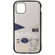 YY03801 [iPhone 11 Pro Max用 タフポケットケース リラックマ/リラックマスタイル（カメラ）]