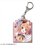 ご注文はうさぎですか？？ ぷくっとメタルキーホルダー デザイン01 アリスver. ココア [キャラクターグッズ]