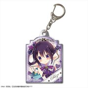 ご注文はうさぎですか？？ ぷくっとメタルキーホルダー デザイン03 アリスver. リゼ [キャラクターグッズ]