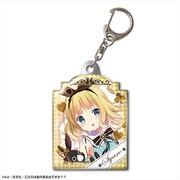 ご注文はうさぎですか？？ ぷくっとメタルキーホルダー デザイン05 アリスver. シャロ [キャラクターグッズ]