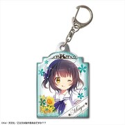 ご注文はうさぎですか？？ ぷくっとメタルキーホルダー デザイン07 制服ver. マヤ [キャラクターグッズ]