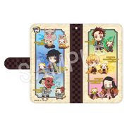 鬼滅の刃×ラスカル 手帳型スマホケース [キャラクターグッズ]