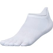 Run 5 Toe Socks 1331445 WHT（100） MDサイズ [ソックス]
