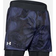 ヒートギア HEAT GEAR HG UA M SPPocketWL2in1ショート 1353162 BIK/BLK/RLT（497） MDサイズ [ランニングパンツ メンズ]