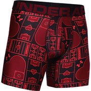 テック 6インチ シングル シーズナル 1358557 BLK/RED（012） XLサイズ [アウトドア アンダーウェア メンズ]