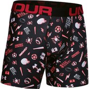 テック 6インチ シングル シーズナル 1358557 WHT/RED（103）（103） SMサイズ [アウトドア アンダーウェア メンズ]