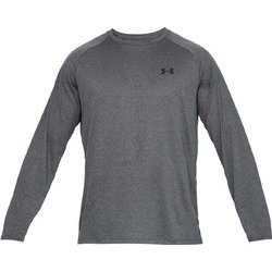 テック2.0 ロングスリーブ Tech 2.0 LS 1358562 Carbon Heather/Black(090) SMサイズ [ランニングウェア シャツ メンズ]