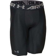 ヒートギア HEAT GEAR UA HG ARMOUR 2.0LONGショート 1358579 BLK/GPH（001） SMサイズ [機能性スポーツウェア スポーツ用アンダーショーツ  メンズ]