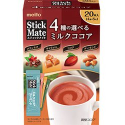 ヨドバシ.com - 名糖 スティックメイト ミルクココア アソート 20P 通販【全品無料配達】