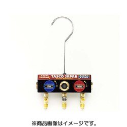 TA124K-11 [R404A/R407C/R507A/R134a用ボールバルブ式マニホールドボディ]