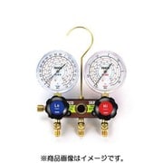 TA124V-2 [R404A/R407C/R507A/R134a用 サイトグラス付ゲージマニホールドキット]