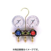 TA124EH-2 [R404A/R134a用 サイトグラス付ゲージマニホールドキット]