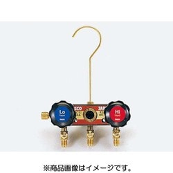 TA124F-11 [R404A/R407C/R507A/R134a用サイトグラス付マニホールドボディ]